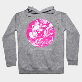 Trashscape - hot pink Hoodie